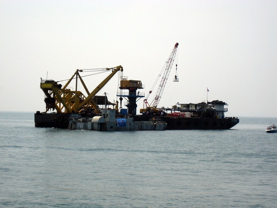the Htms mataphon up with water